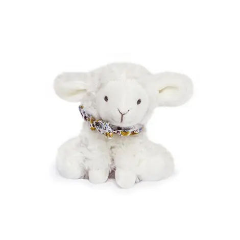 Mielusel Doudou - jucarie de plus, 12 cm, cu esarfa