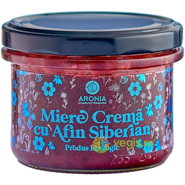 Miere Crema cu Afin Siberian Ecologica/Bio 220g