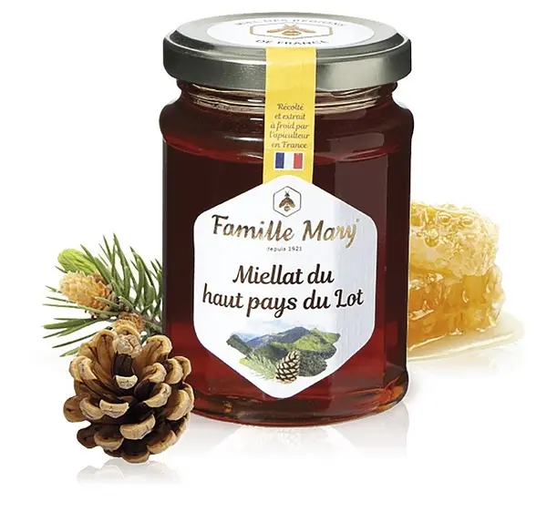 Miere de albine Mierea de rouă de la Lot, 230 g, Famille Mary