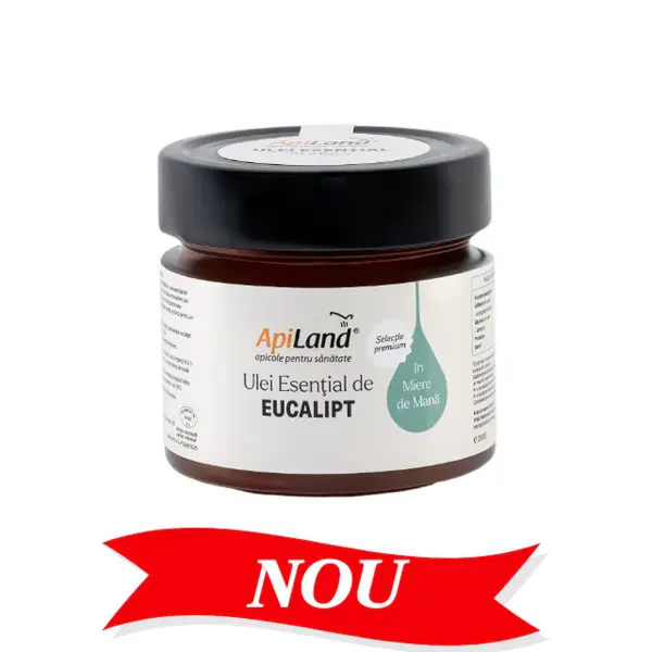 Miere de mană cu ulei esențial de eucalipt - selecție PREMIUM, 250 g - Default Title