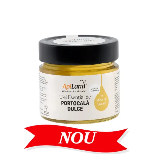 Miere de salcâm cu ulei esențial de portocală dulce - selecție PREMIUM, 250 g - Default Title