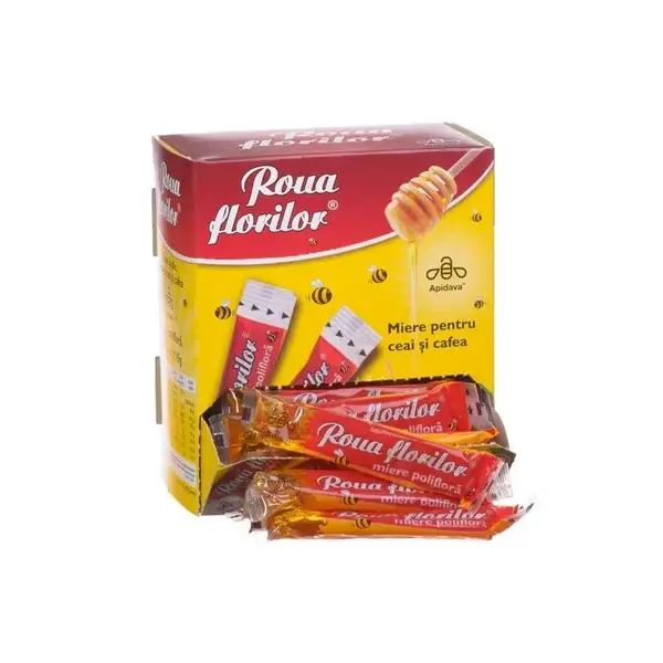 Miere poliflora Roua florilor 15g Miere poliflora Roua florilor 15g