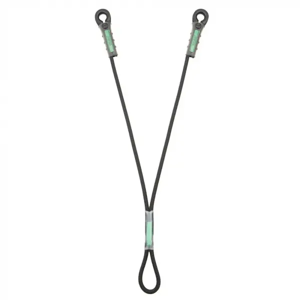 Mijloc de legatura cu doua capete parc aventura Vertiqual SPARROW TWIN, L 0.85 metri, d 10.5 mm