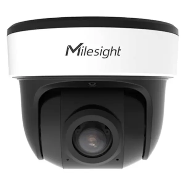 MILESIGHT TECHNOLOGY Camera de supraveghere IP Mini Dome MILESIGHT MS-C5376-PE, 5MP, Lentila 1.68mm, IR 15m , microfon, slot card, PoE