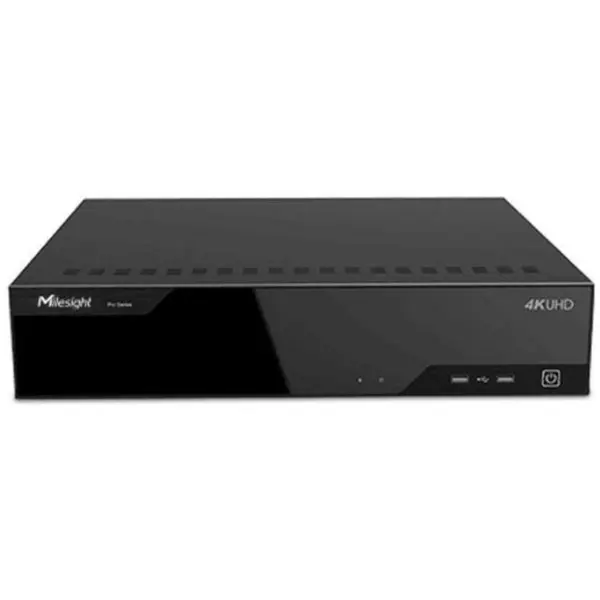 MILESIGHT TECHNOLOGY Sistem NVR Milesight Seria 8000 MS-N8032-G, 32 canale, 12MP, 2.0U, Negru