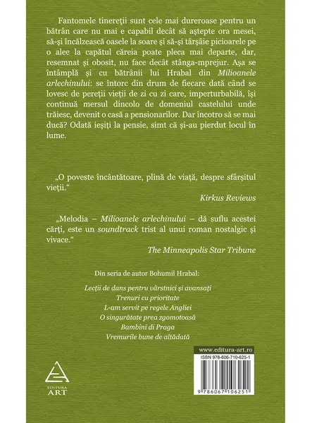 Milioanele arlechinului | Bohumil Hrabal