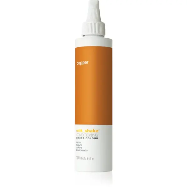 milk_shake® Direct Colour balsam nuanțator pentru hidratare intensa Copper 100 ml