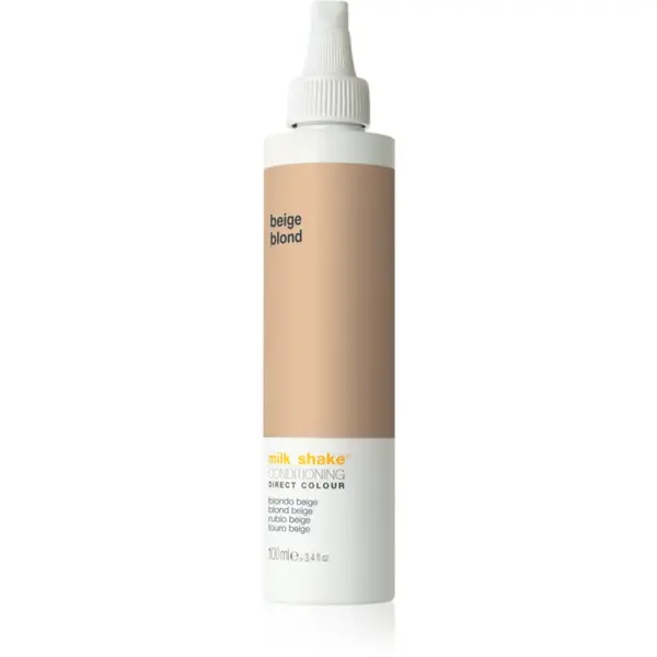 milk_shake® Direct Colour balsam nuanțator pentru hidratare intensa Beige blond 100 ml