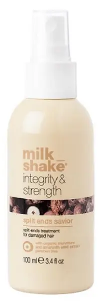 Milk Shake Integrity & Strength Îngrijire fără clătire pentru părul deteriorat Split Ends Savior, 100 ml