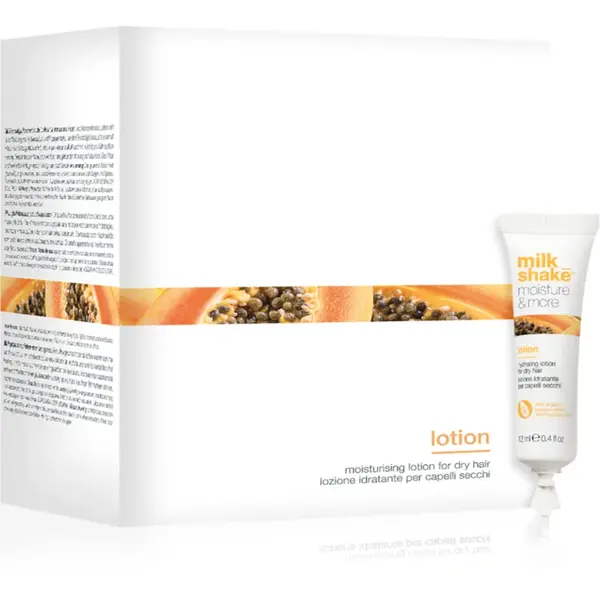 milk_shake® Moisture & More Lotion lapte hidratant pentru par uscat 12x12 ml