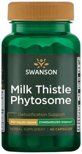 Milk Thistle Phytosome, 300 mg, 60 capsule, Swanson