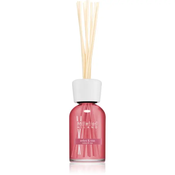 Millefiori Ambra & Rosa difuzor de aroma 250 ml