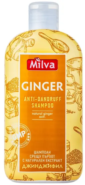 Milva Șampon cu ghimbir, 200 ml