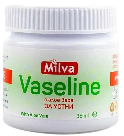 Milva Vaselină pentru buze cu aloe vera, 35 ml