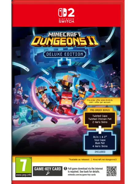 Minecraft Dungeons Ii Deluxe Edition (game-key Card)