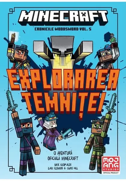 Minecraft: Explorarea temnitei. Cronicile Woodsword Vol.5