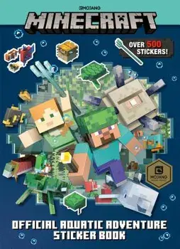 Minecraft Official Aquatic Adventure Sticker Book (Minecraft), Paperback/Stephanie Milton