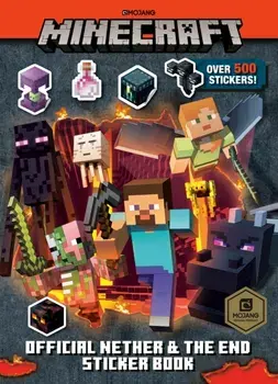 Minecraft Official the Nether and the End Sticker Book (Minecraft), Paperback/Stephanie Milton
