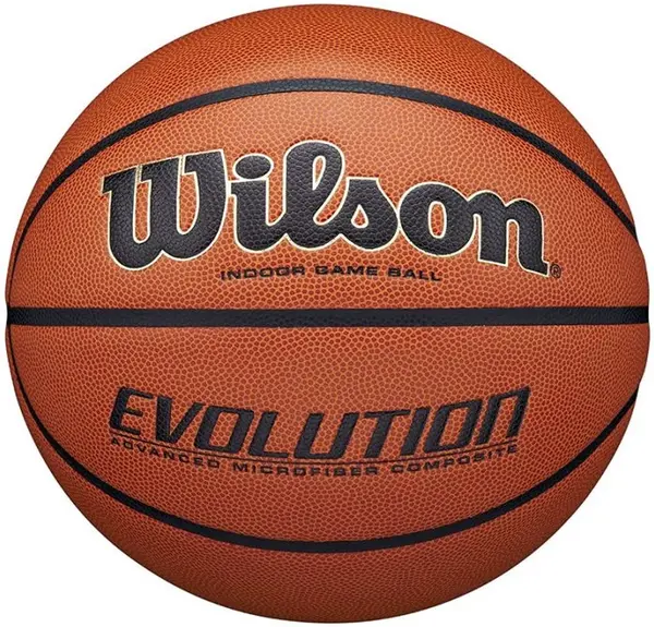 Minge de baschet Wilson - Evolution, mărimea 7, maro