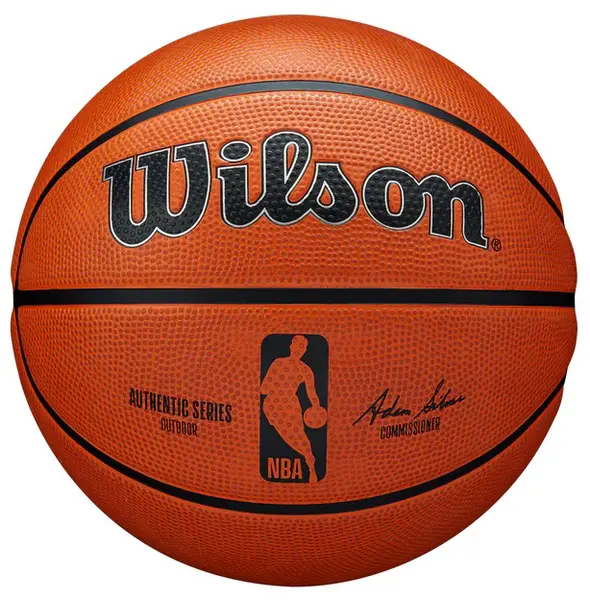 Minge de baschet Wilson - NBA Authentic Series Outdoor, mărimea 6