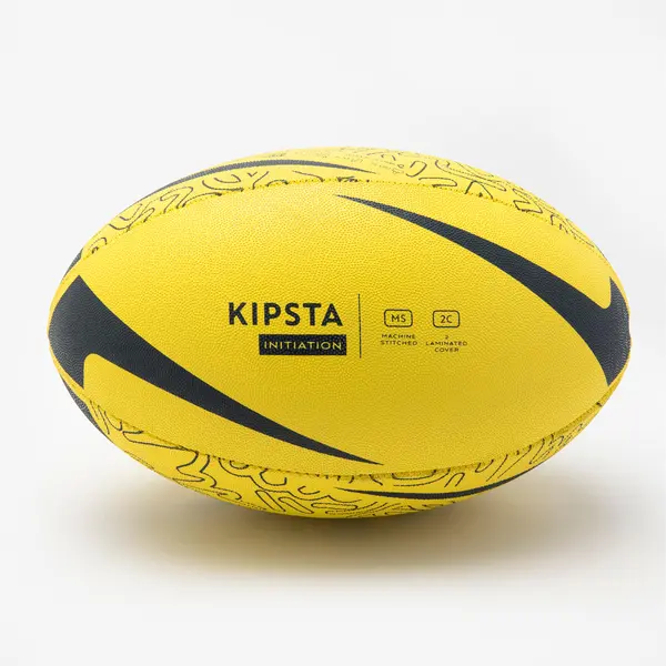 Minge de rugby R100 nivel începător mărimea 3 Galben Copii