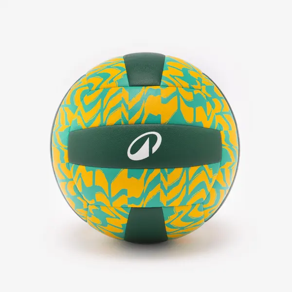 Minge de volei pe plajă BV500 Verde-Galben