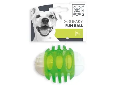 Minge din cauciuc moale, SQUEAKY, Ø 6.7 cm