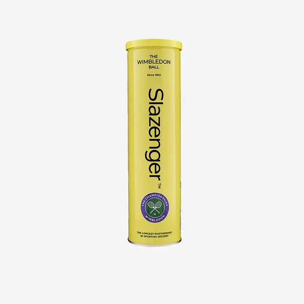Mingi de tenis Dunlop Slazenger Wimbledon all court tub de 4 galben