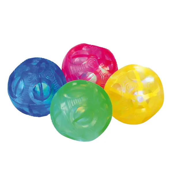 Mingi senzoriale cu lumini intermitente, 4 buc., TickiT multicolor