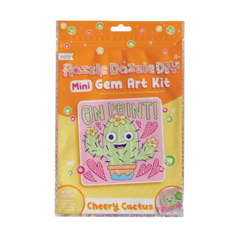 Mini Atelier creativ DIY cu diamante - Cheery Cactus