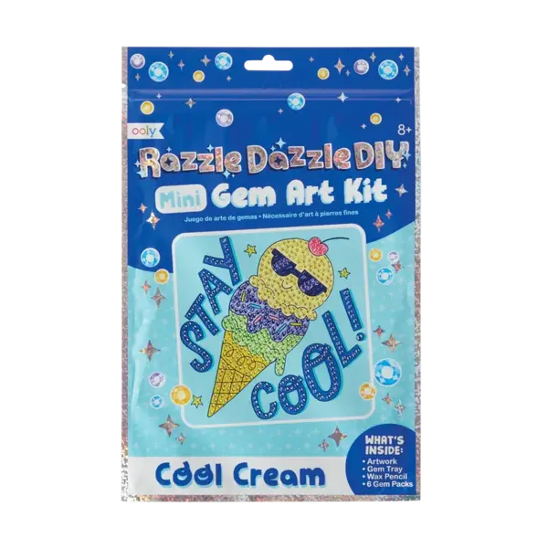 Mini Atelier creativ DIY cu diamante - Cool Icecream