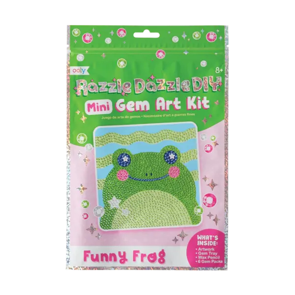 Mini Atelier creativ DIY cu diamante - Funny Frog