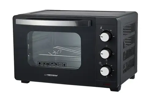 Mini cuptor electric Esperanza Prosciutto EKO008N, 1280W, 20 L (Negru)