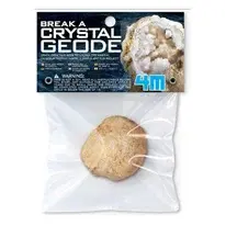 Mini experiment - sparge o geoda (cristal)