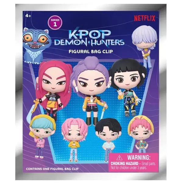 Mini Figurina cu Clips 3D PVC - K-Pop Demon Hunter Series 1