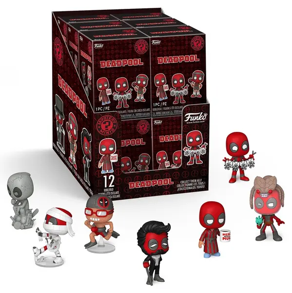 Mini figurina Funko Marvel: Deadpool - Mystery Minis, Blind Box