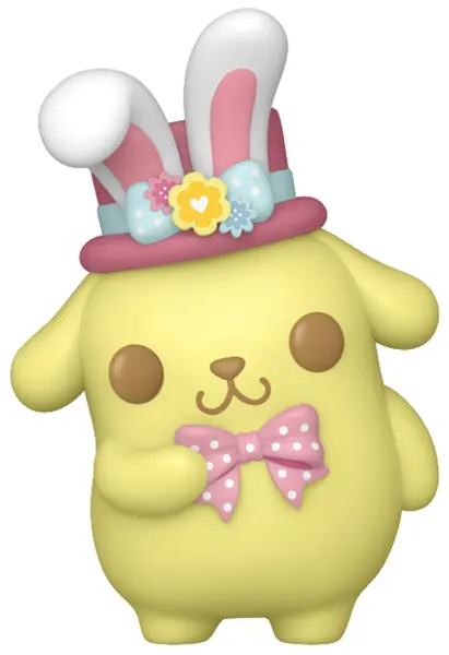 Mini-figurină Funko Pocket POP! Singles: Hello Kitty & Friends (Spring) - Pompompurin