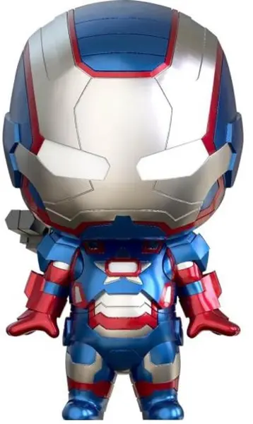 Mini figurină Hot Toys Marvel: Iron Man - Iron Patriot #043