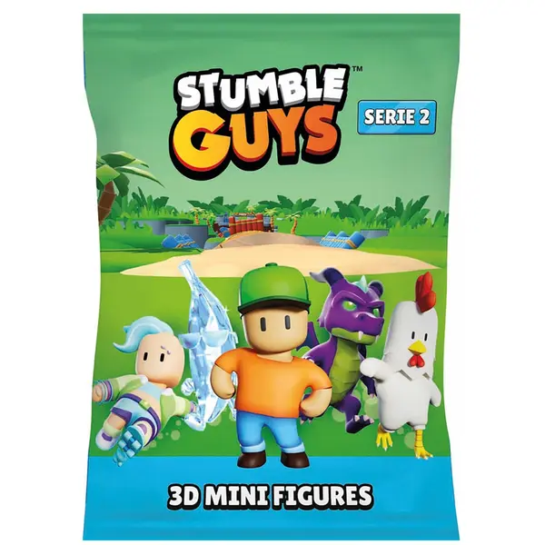 Mini figurina surpriza, Stumble Guys, 3D S2