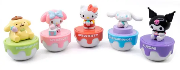 Mini figurină YuMe Animation: Sanrio - Hello Kitty & Friends (50th Anniversary) (Capsule Series), sortiment