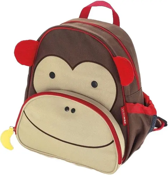 Mini ghiozdan pentru grădiniță Skip Hop Zoo - Maimuță
