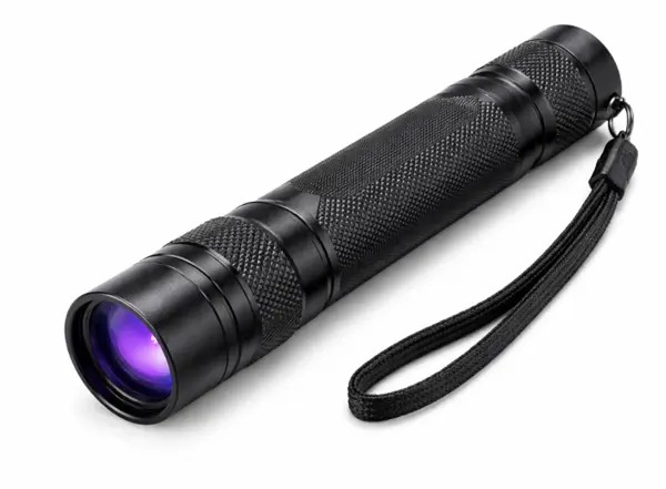 Mini Lanterna UV Reincarcabila cu detector de bancnote false lumina ultravioleta portabila