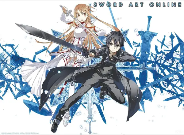 Mini poster GB eye Animation: Sword Art Online - Asuna & Kirito