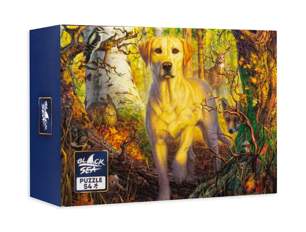 Mini puzzle Black Sea din 54 de piese - Aventura in padure