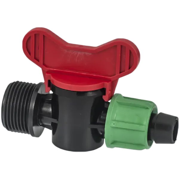 Mini Robinet Cu Filet Exterior Pentru Tub De Picurare,Dimensiune 16x3/4", Presiune 4 Bari