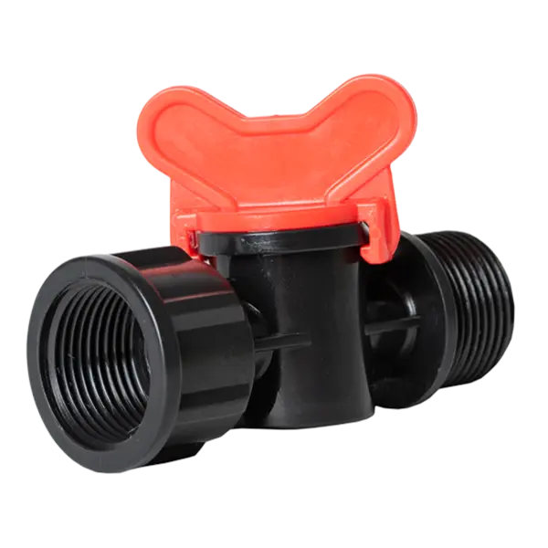 Mini Robinet Cu Filet Interior/exterior Pentru Banda De Picurare, Dimensiune 3/4" ,presiune 3 Bari