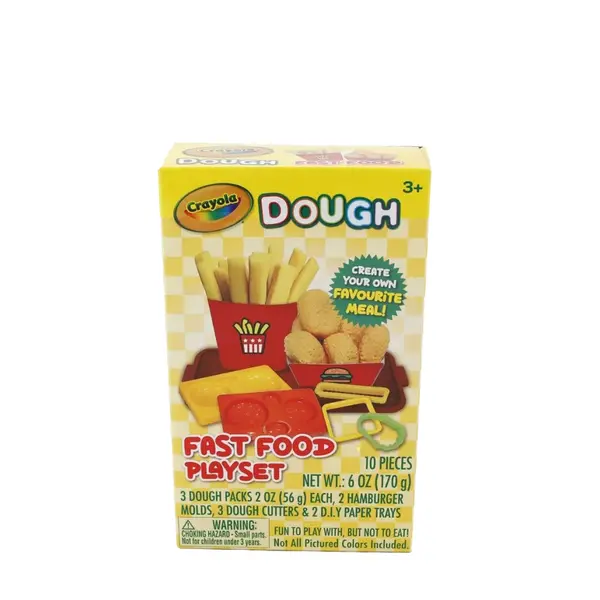 Mini set plastilina fast food