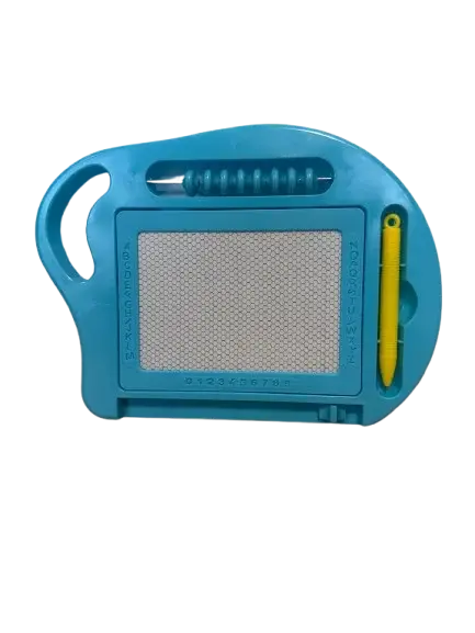 Mini tabla de scris cu creion inclus,plastic,diverse culori,23x17 cm