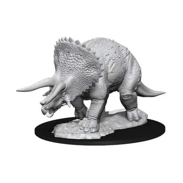 Miniatura Nepictata D&D - Triceratops
