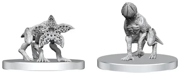 Miniaturi Wizkids Television: Stranger Things - Demodogs (Unpainted Miniatures)